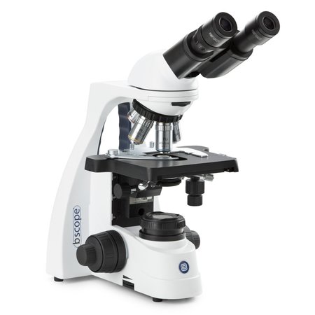 Euromex bScope 40X-2500X Binocular Compound Microscope w/ 5MP USB 3 Digital Camera & Plan IOS Objectives BS1152-PLIC-5M3